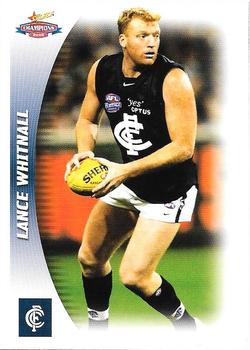 2006 Select AFL Champions #27 Lance Whitnall Front